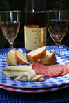 Cheese and Wine Pairing: Ossau-Iraty Cheese and 2006 Sinskey Vin Gris of Pinot Noir appetizer cheese tray recipe. 