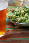Guacamole dip appetizer Mexican recipe