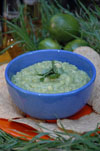 Tomatillo Guacamole dip Mexican appetizer recipe