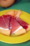 Prosciutto and Melon Italian appetizer recipe