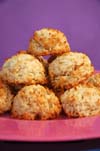 Coconut Macaroon Cookies recipe. Easy Christmas holiday cookie recipe using almond paste.