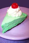 Grasshopper Pie dessert recipe.