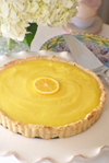 Meyer Lemon Tart dessert recipe.