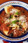 Pasta Puttanesca Italian recipe.