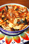 Cioppino Italian seafood stew recipe.