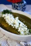 Enchiladas Poblanos Mexican recipe