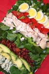 Cobb Salad with Blue Cheese Dressing recipe