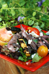 "Garden Grill" Salad with Steak recipe.