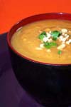 Roasted Sweet Potato-Peanut Soup recipe
