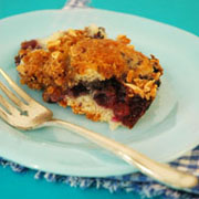 Buckle fruit pan dessert recipe