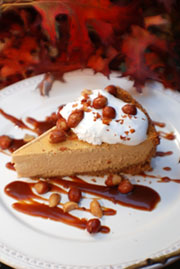 Scrumptious Caramel Cheesecake recipe by Catherine Christensen, Beyond Wonderful Baking Expert. A great Thanksgiving holiday dessert by Catherine Christensen 