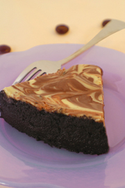 Chocolate Mint Swirl Cheesecake recipe by Beyond Wonderful Baking Expert, Catherine Christensen.