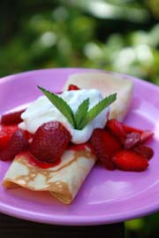 Basic Dessert Cr&ecirc;pes recipe.