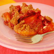 Crisp fruit pan dessert recipe