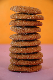 Spicy Ginger Snap Cookies recipe. Beyond Wonderful Baking Expert, Catherine Christensen.