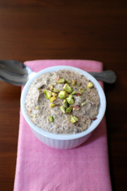 pistachio and Chocolate Semifreddo dessert recipe.