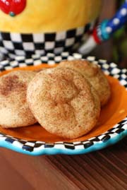 Snickerdoodles cookies recipe.