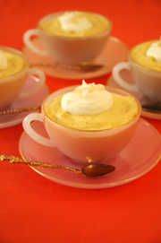 Pumpkin Ginger Mousse Thanksgiving dinner holiday feast recipe. Beyond Wonderful Baking Expert, Catherine Christensen.