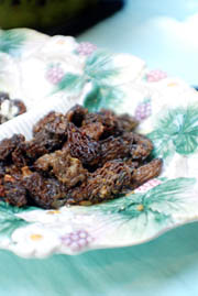 Simple Grilled Morel Mushrooms recipe.