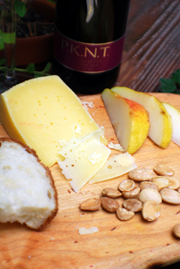 Cheese and Wine Pairing: Estero Gold Cheese and Chilean Carm&eacute;n&egrave;re Wine  by  Beyond Wonderful Cheese Exoert, Mark "The Cheese Dude" Todd.