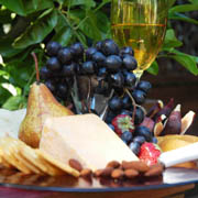Beyond Wonderful Cheese Pairing: Chevre Cheese Tray with Sauvignon Blanc Wine recipe