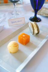 Lunch included a sampling of desserts from Alice Waters book, The Art of Simple Food. 