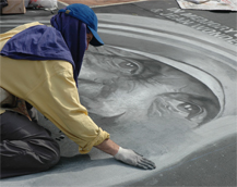 Italian Street Painting Festival, San Rafael, CA