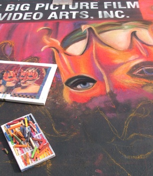 Italian Street Painting Festival, San Rafael, CA