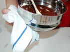 How to melt chocolate in the microwave and double boilers.