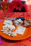 Cheese and Wine Pairing: Blue Stilton cheese and Australian Tokay wine appetizer cheese tray recipe. Beyond Wonderful Cheese Expert, Mark "The Cheese Dude" Todd.