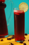 Agua de Jamaica (Mexican Hibiscus Water) drink recipe