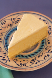 Classic Old-School Secret Recipe Cheesecake dessert. Created for Beyond Wonderful by Baking Expert, Catherine Christensen.