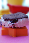Chocolate Raspberry Ice Cream Sandwiches recipe.