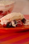Quick and easy Berry and Prosecco Triffle dessert recipe. Easy entertaining. By Beyond Wonderful Baking Expert, Catherine Christensen.