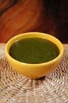 Authentic Mexican Poblano Sauce recipe.