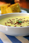 Corn-Cheddar soup recipe.