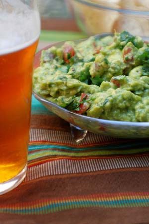 Guacamole dip Mexican recipe