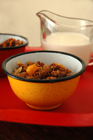 Basic Killer Granola recipe for brunch, breakfast, and hiking. Created by Beyond Wonderful Baking Expert, Catherine Christensen.