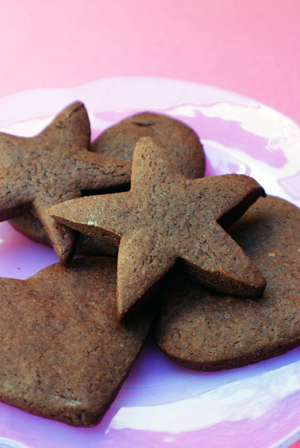 Chocolate Wafer Cookies recipe. Great for ice cream sandwiches and cut shapes.