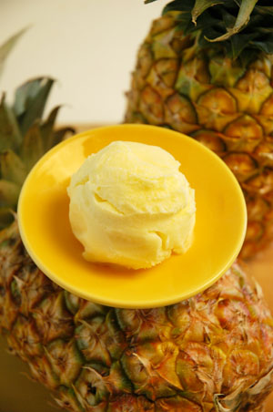 Pineapple Ice Cream recipe