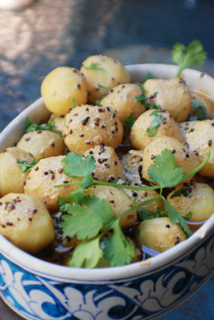 Dum Aloo potato Indian recipe.