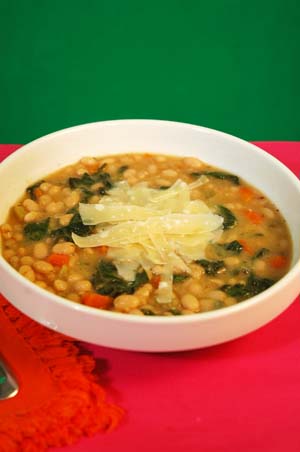 Tuscan Bean Soup with Arugula recipe